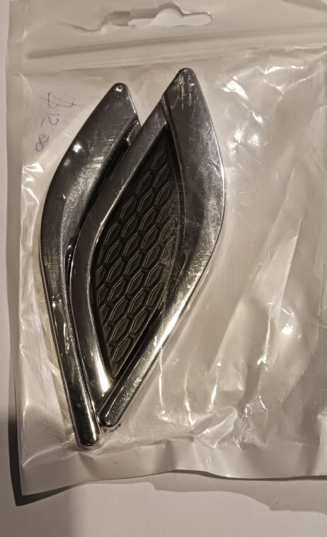 Chrome Port Holes Oblong Chrome